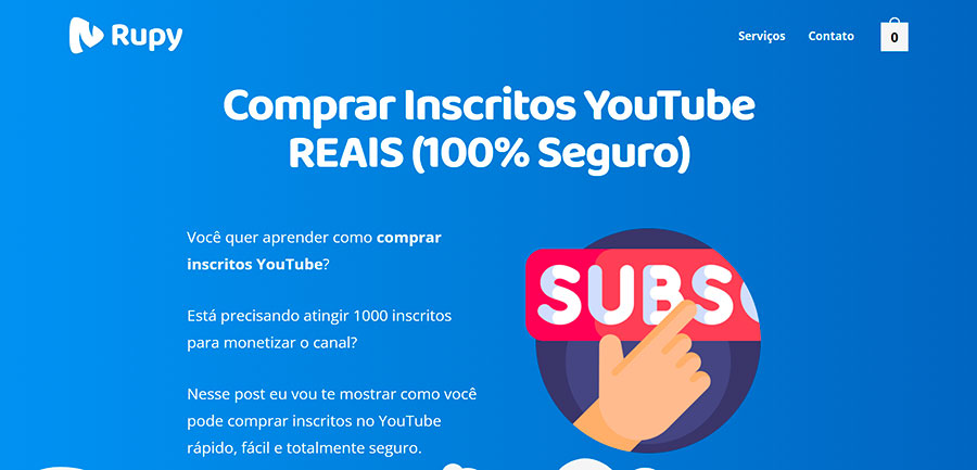 Comprar Inscritos YouTube